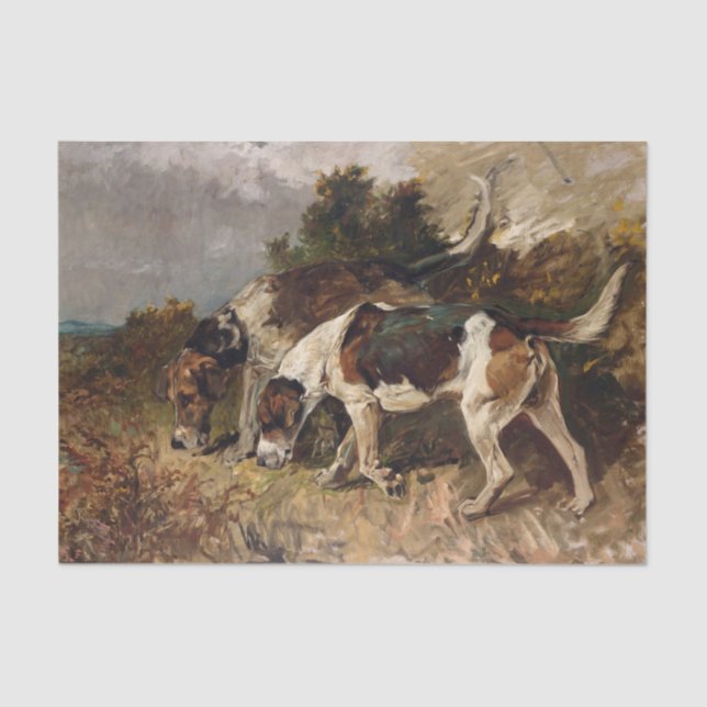 The Tufters by John Emms Tissue Paper (Front)