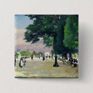 The Tuileries 15 Cm Square Badge