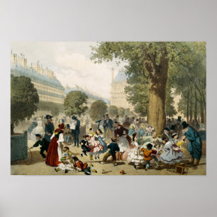 The Tuileries, 1856 Poster
