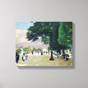 The Tuileries Canvas Print