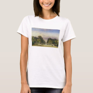 The Tuileries Gardens, with the Arc de Triomphe in T-Shirt