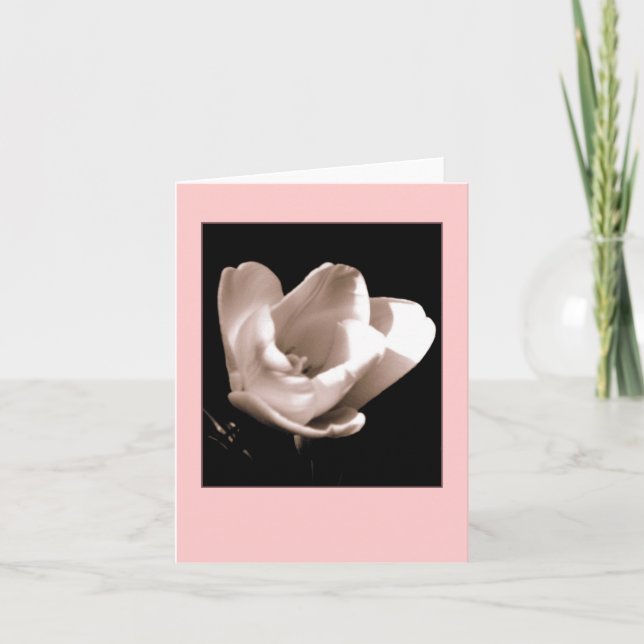 'The Tulip' Blank Note Card (Front)