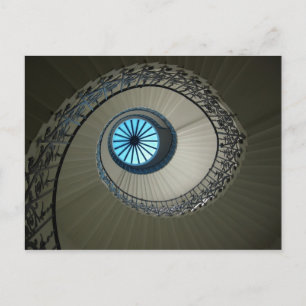 The Tulip Stairs and lantern at the Queen's House Postcard