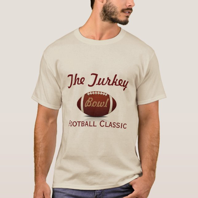 The Turkey Bowl Men's Shirt (Front)