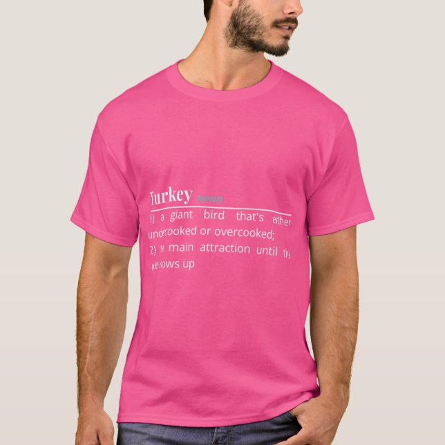 The Turkey Dilemma T-Shirt (Front)