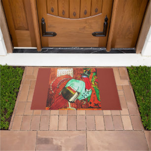 THE TURKEY GOT AWAY! Thanksgiving Doormat