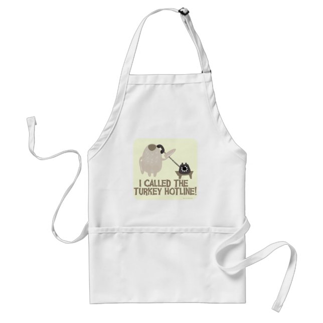 The Turkey Hotline Standard Apron (Front)