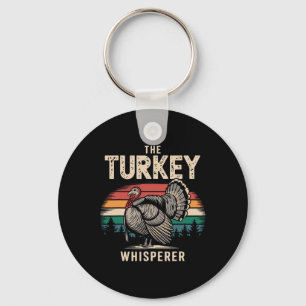 The Turkey Whisperer Thanksgiving Key Ring