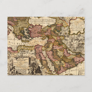 The Turkish Empire Postcard