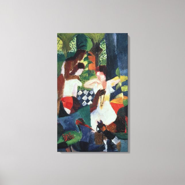 The Turkish Jeweller Canvas Print (Front)