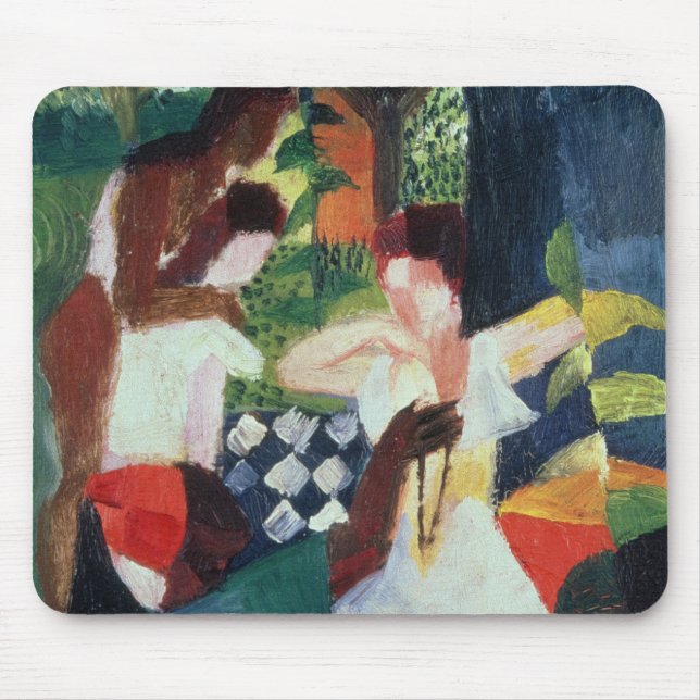 The Turkish Jeweller Mouse Pad (Front)