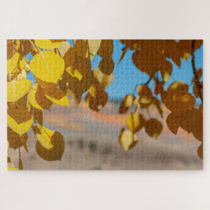 The Turning of the Aspens in Crested Butte Jigsaw Puzzle