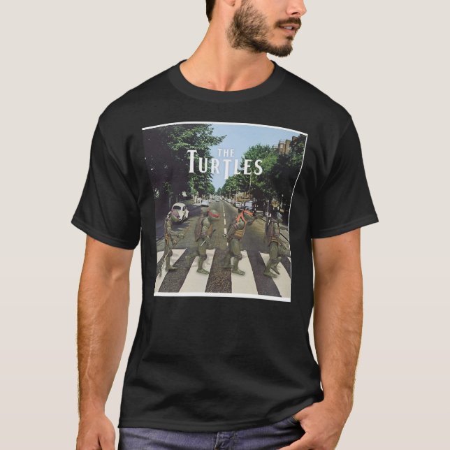 The Turtles - Abbey Road  Classic T-Shirt (Front)