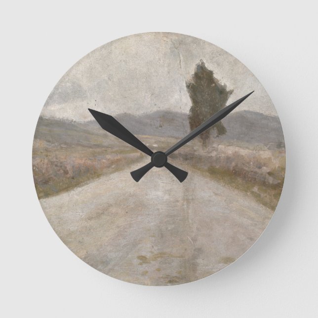 The Tuscan Road, c.1899 (board) Round Clock (Front)