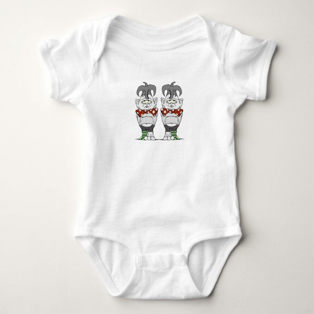 The Tweedles Baby Bodysuit (Front)