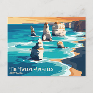 The Twelve Apostles Australia Postcard