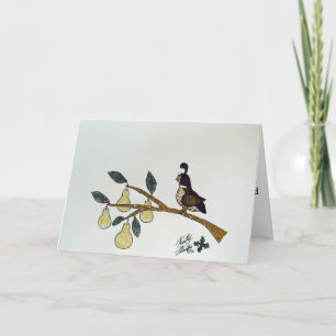 The Twelve Days of Christmas Holiday Card