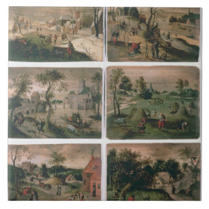 The Twelve Months of the Year: January, February, Tile