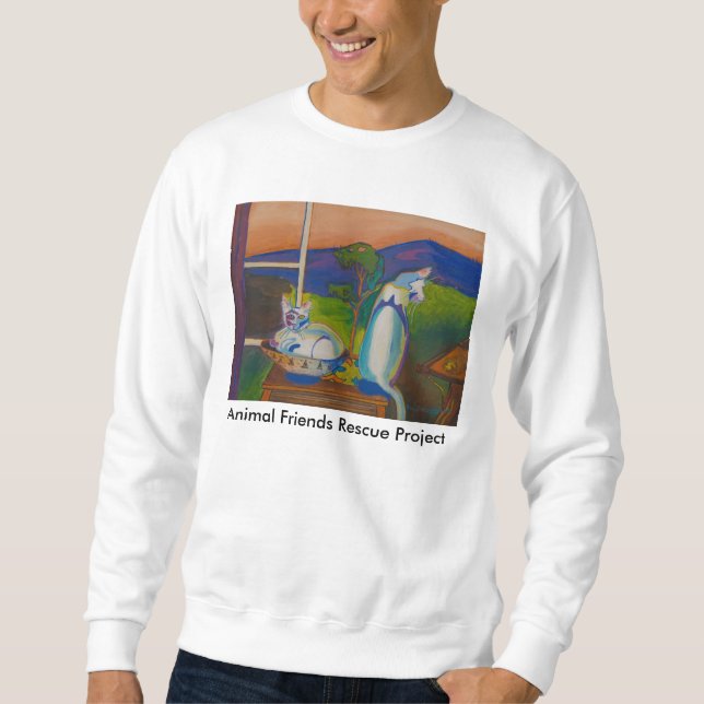 The Twevils - Pinky & Bleu Sweatshirt (Front)