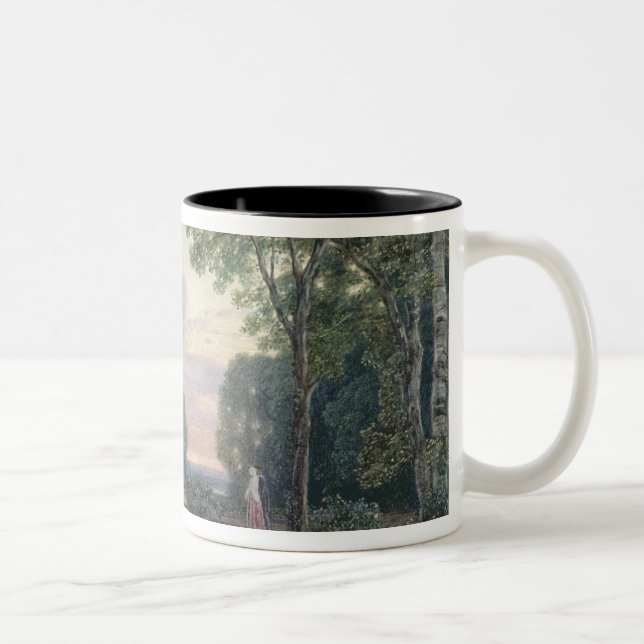The Twilight Walk Two-Tone Coffee Mug (Right)