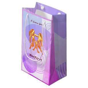 The Twins Gemini Small Gift Bag