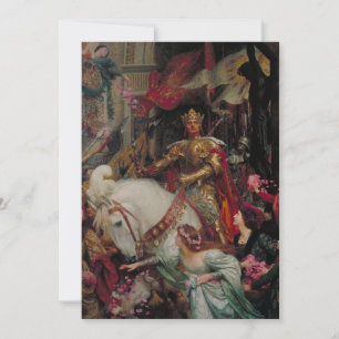 The Two Crowns by Sir Frank Bernard Dicksee