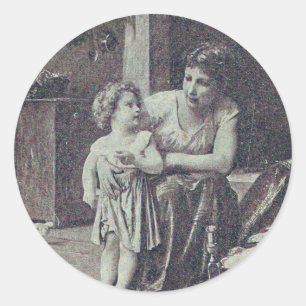 The Two Families Classic Round Sticker