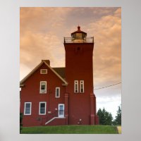 The Two Harbours Lighthouse overlooking Agate Bay