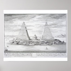 The Two Pyramids of Moeris, King of Egypt and his Poster