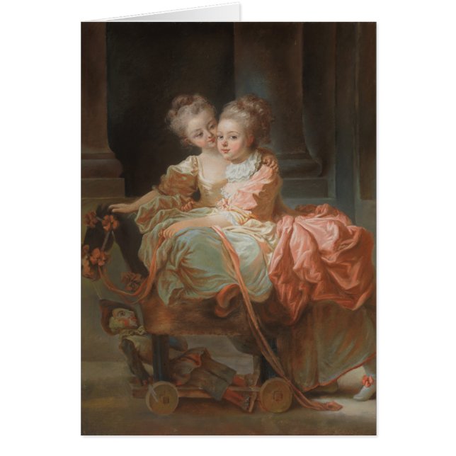 The Two Sisters - Jean-Honoré Fragonard (Front)