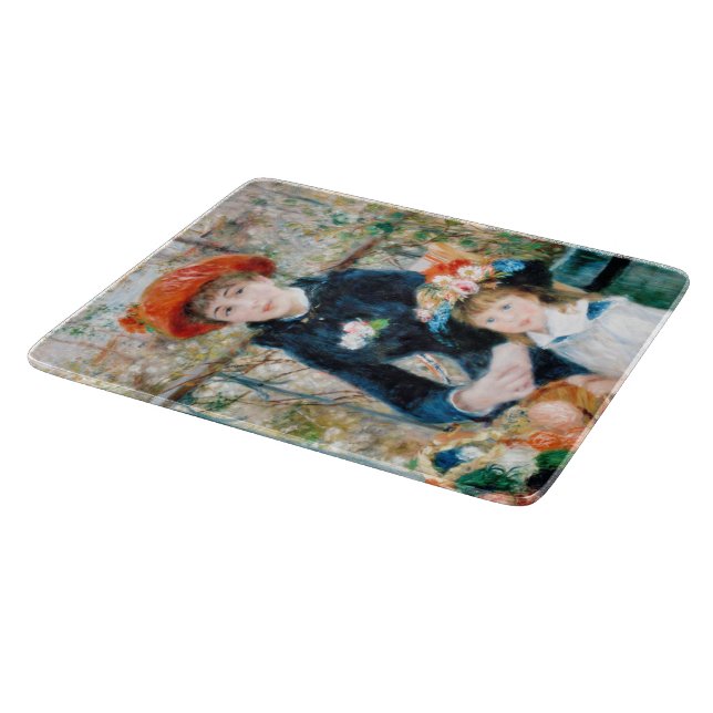 The Two Sisters, On the Terrace Auguste  Renoir    Cutting Board (Corner)