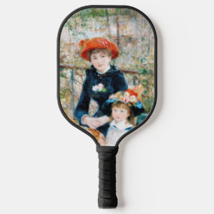 The Two Sisters, On the Terrace Auguste Renoir Pickleball Paddle