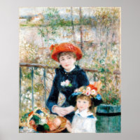 The Two Sisters, On the Terrace Auguste  Renoir   