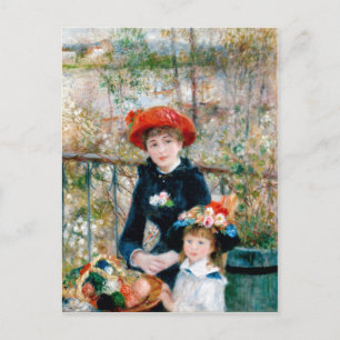 The Two Sisters, On the Terrace, Renoir Postcard