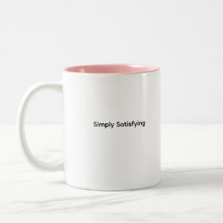 The two-tone Salmon interior mug