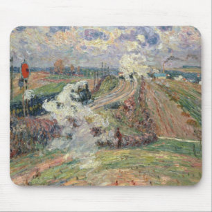 The Two Trains Mouse Pad