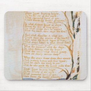 The Tyger, from Songs of Innocence Mouse Pad