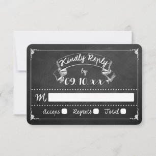 The Typography Chalkboard Wedding Collection