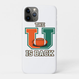 The U Is Back Orange and Green College Football Fa Case-Mate iPhone Case