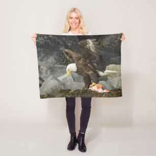 The Ultimate Bald Eagle Fleece Blanket