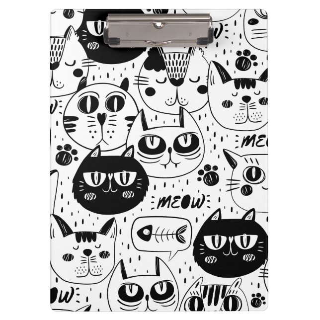 The Ultimate Cat Lover - Cozy Cat pet  Clipboard (Front)
