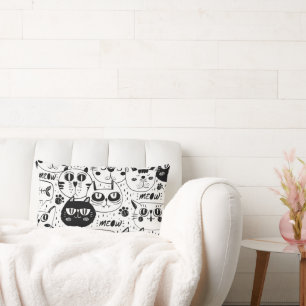 The Ultimate Cat Lover - Cozy Cat pet Lumbar Cushion