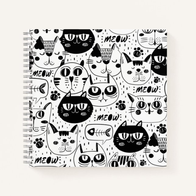 The Ultimate Cat Lover - Cozy Cat pet  Notebook (Front)