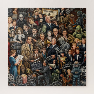 The Ultimate Cinema Legend: IMDb Top 100 Tribute Jigsaw Puzzle