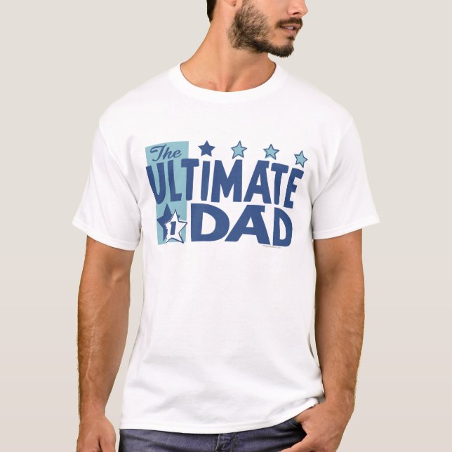 The Ultimate Dad Blue T-Shirt (Front)