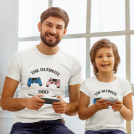 The Ultimate Duo - Father & Child Gaming T-Shirt