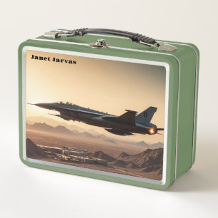 The Ultimate Fighting Aircraft  Metal Lunch Box