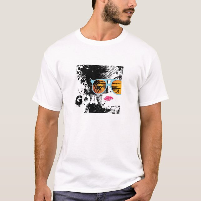 The ULTIMATE Goa Party Shirt (Front)