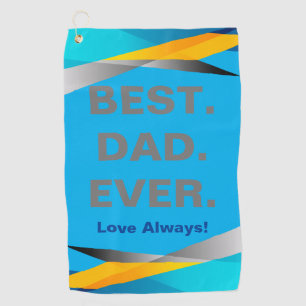 The Ultimate Golf Accessory for the Best Dad Towel