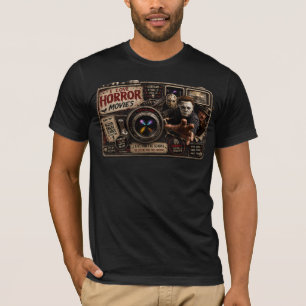 The ULTIMATE Horror VINTAGE Camera In ULTRA 3D T-Shirt